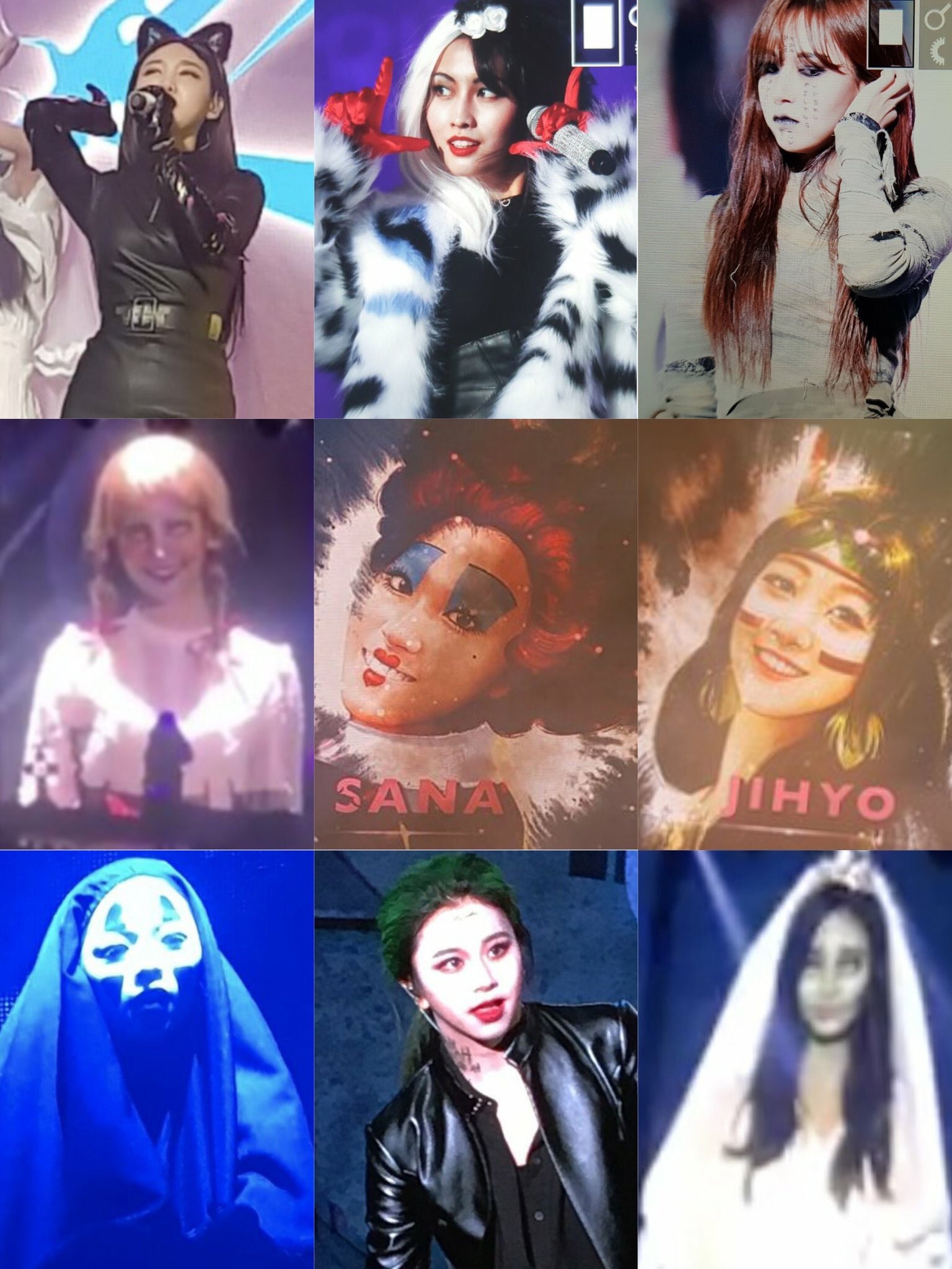 트와이스.할로윈 분장 보고가세요 | 인스티즈