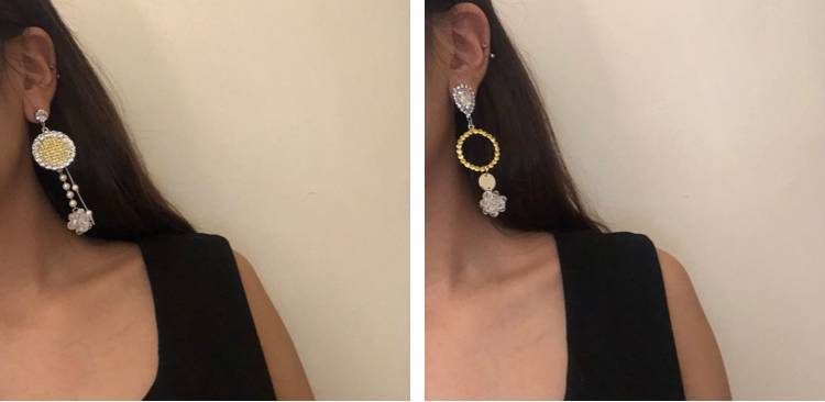 💕💕피아네 귀걸이 팝니다 화려갑💕💕 | 인스티즈