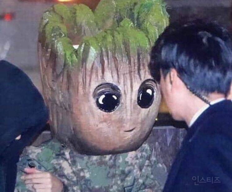 2018 SM 할로윈파티 화제의 그루트 | 인스티즈