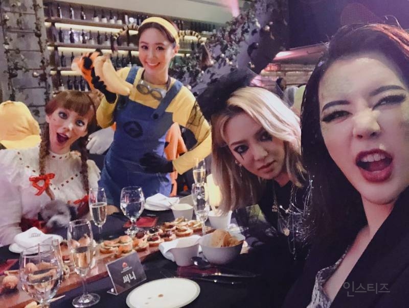 SM할로윈파티에서 내기니 분장한 소녀시대 써니 | 인스티즈