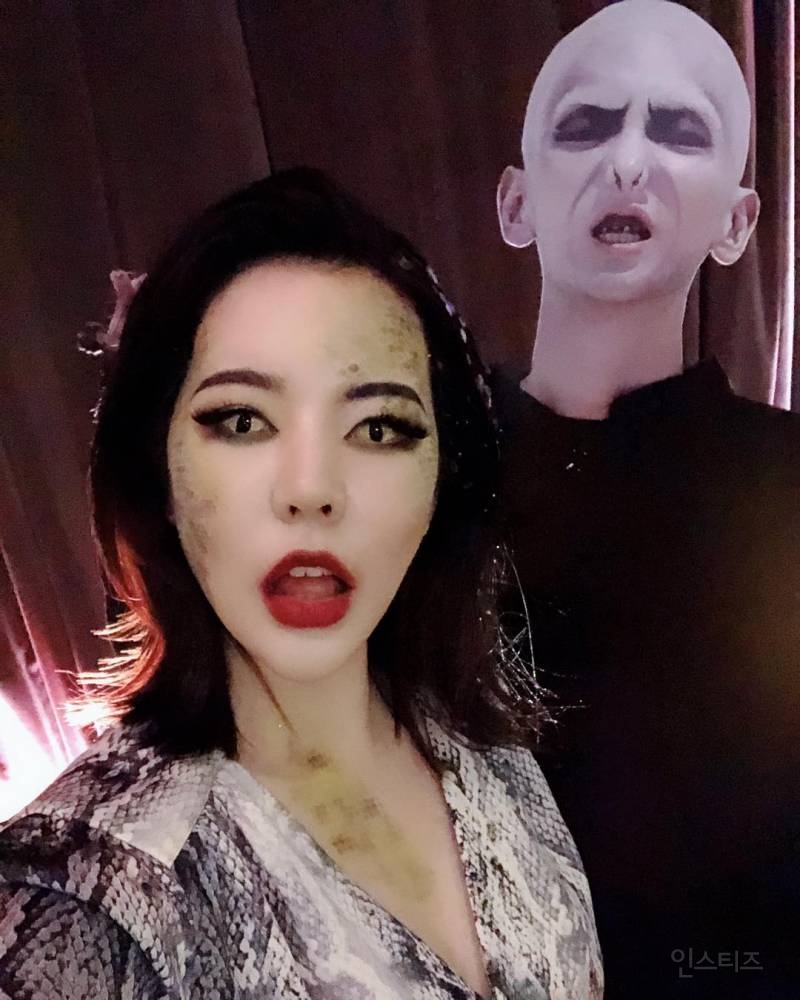 SM할로윈파티에서 내기니 분장한 소녀시대 써니 | 인스티즈