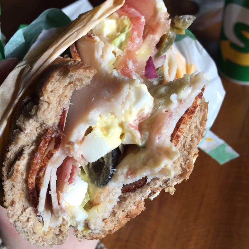 서브웨이에서 10500원 쓰고 왔다 ^0^ | 인스티즈