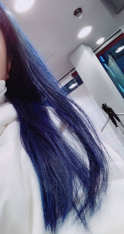 파란색으루 염색했는데 색 빠질 때 무슨 색으루 빠질까 | 인스티즈