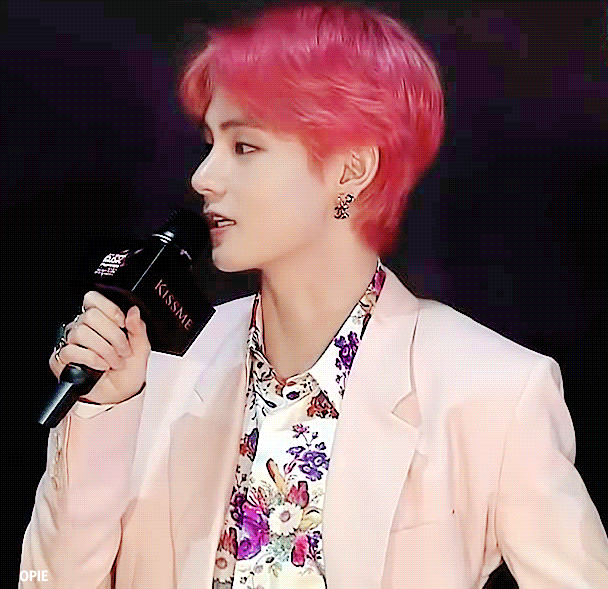 핑크 +빨강 머리 태형이 너무 예쁨 주의 (짤털) | 인스티즈