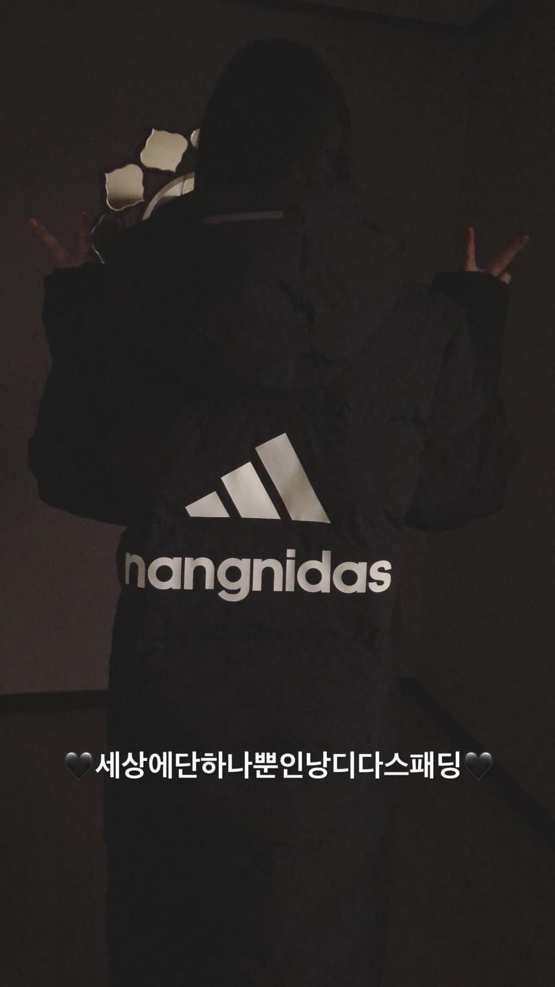 손나은만 갖고있는 롱패딩 | 인스티즈