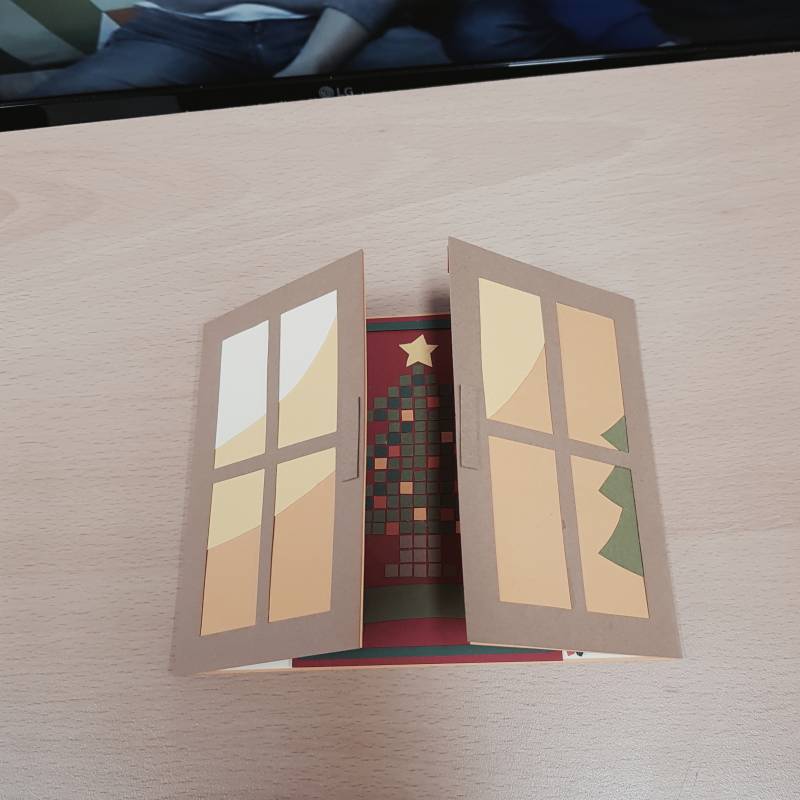 학교에서 크리스마스 카드 만들었당 | 인스티즈