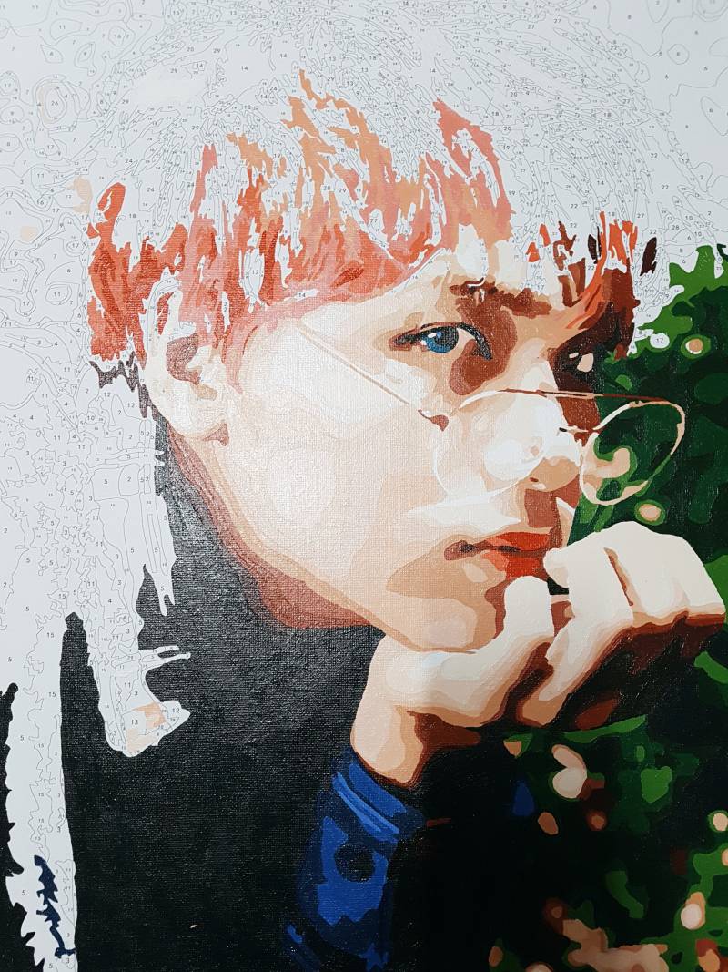 지옥의 피포페인팅 중간과정 | 인스티즈