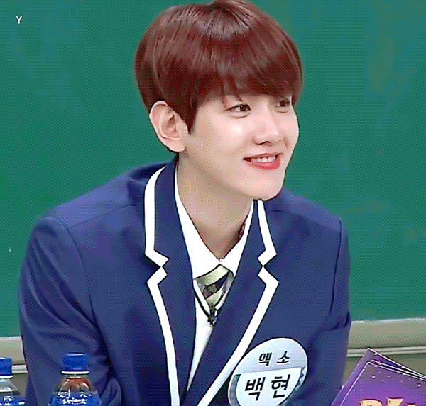 백현 교복 듀스 해보자 | 인스티즈