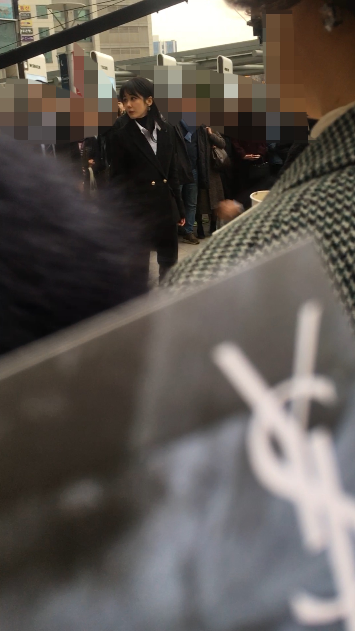 와 나 황후의 품격 21일에 타임스퀘어에서 촬영하는거 봣는데 오늘 나와따 너무 신기행 | 인스티즈