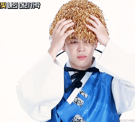 [잡담] 갑자기 생각나서 올리는 방탄 지민 머리숱 모음.. | 인스티즈