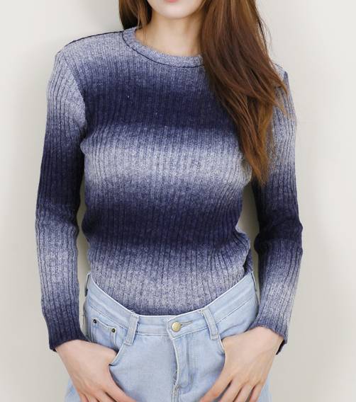 그라데이션 겨울 니트 | 인스티즈