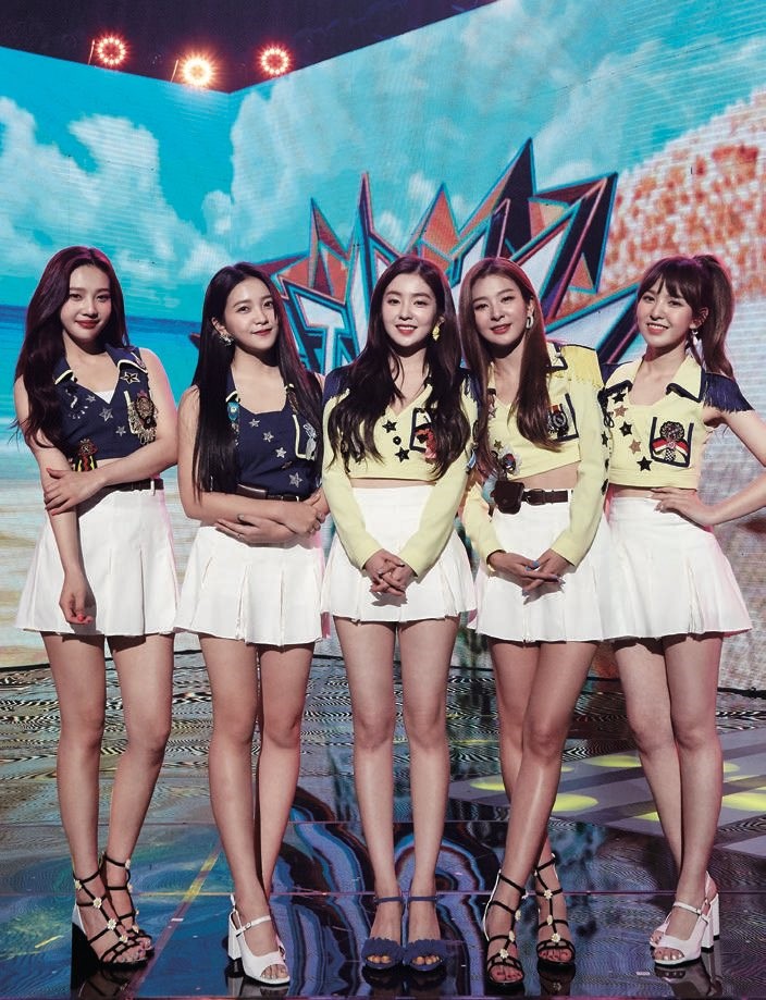 레드벨벳 단체 전신짤들 특징 | 인스티즈