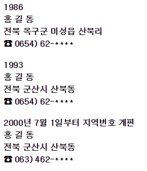 내년되면 지역번호 바뀐지 20년.jpg | 인스티즈