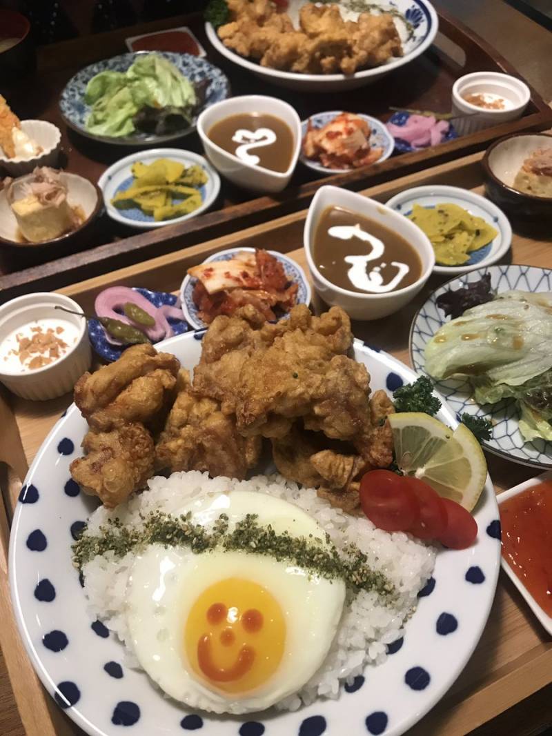 가라아게 정식