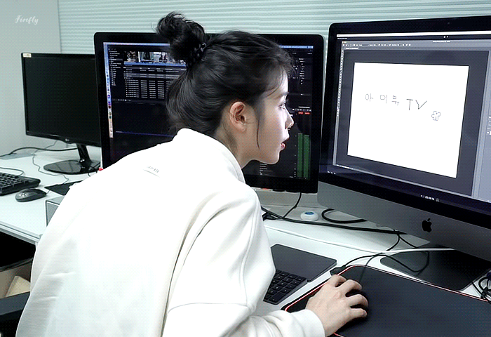 아이유 티비 편집자 도주.jpg | 인스티즈