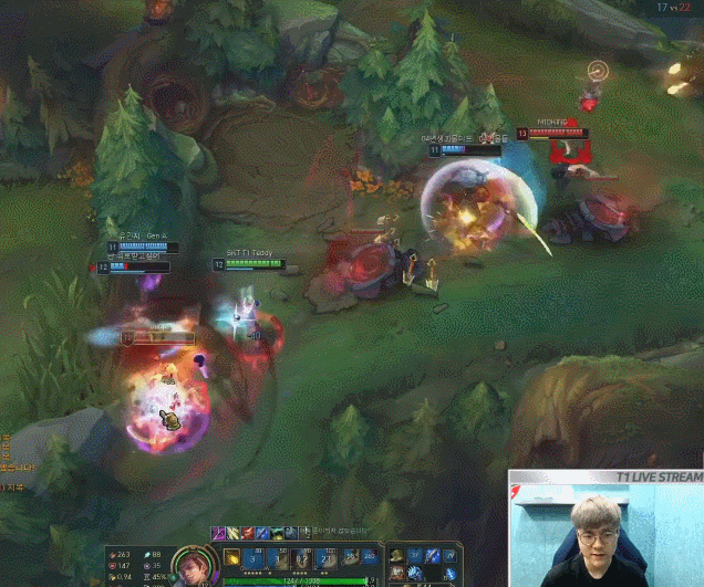 [LOL] 테디가 테디해버렸다.. 쿼드라킬 세레머니 | 인스티즈