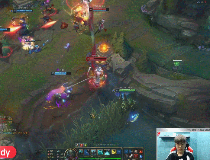 [LOL] MSI에서 활약할 테디의 고삐풀린 플레이 | 인스티즈