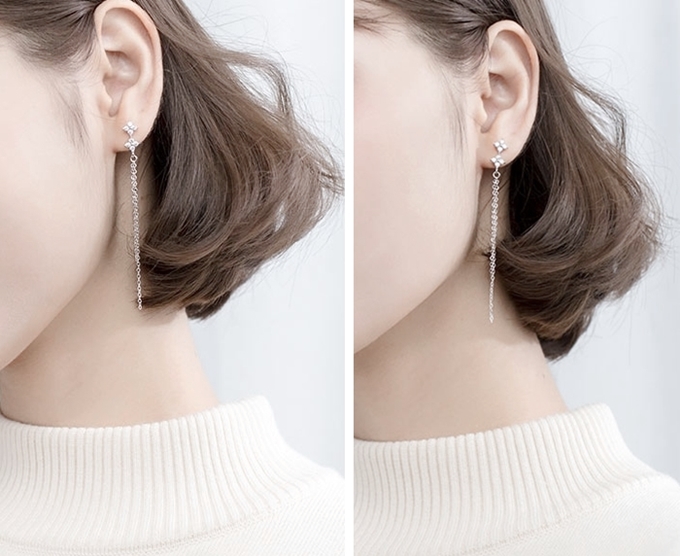 🖤925순은 이어커프/ 귀걸이 1000원부터 9900원 120종🖤 | 인스티즈