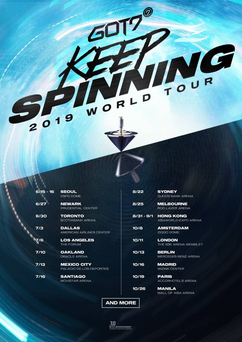 15일(토), 💚갓세븐 2019 WORLD TOUR 'KEEP SPINNING' IN SEOUL💚 | 인스티즈