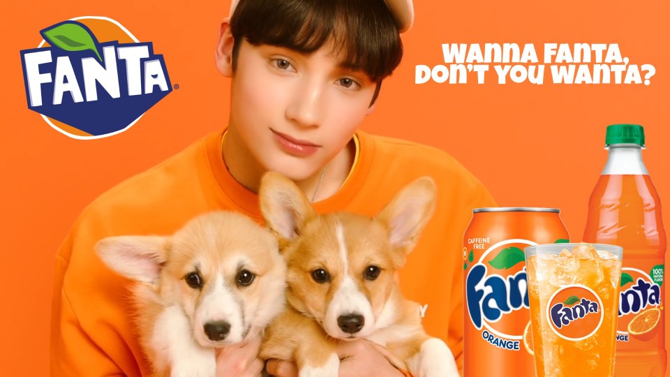 투바투 사진에 음료 광고 합성한 건데 다 찰떡이야 | 인스티즈