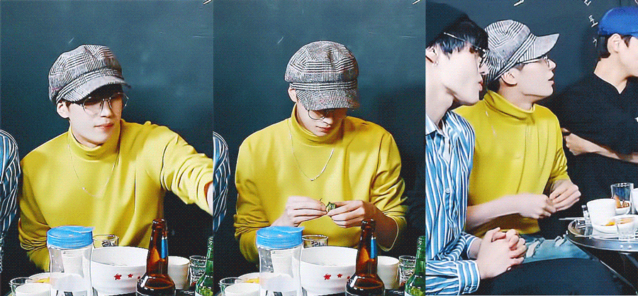 이때싶 한승우 술자리 모먼트.gif | 인스티즈