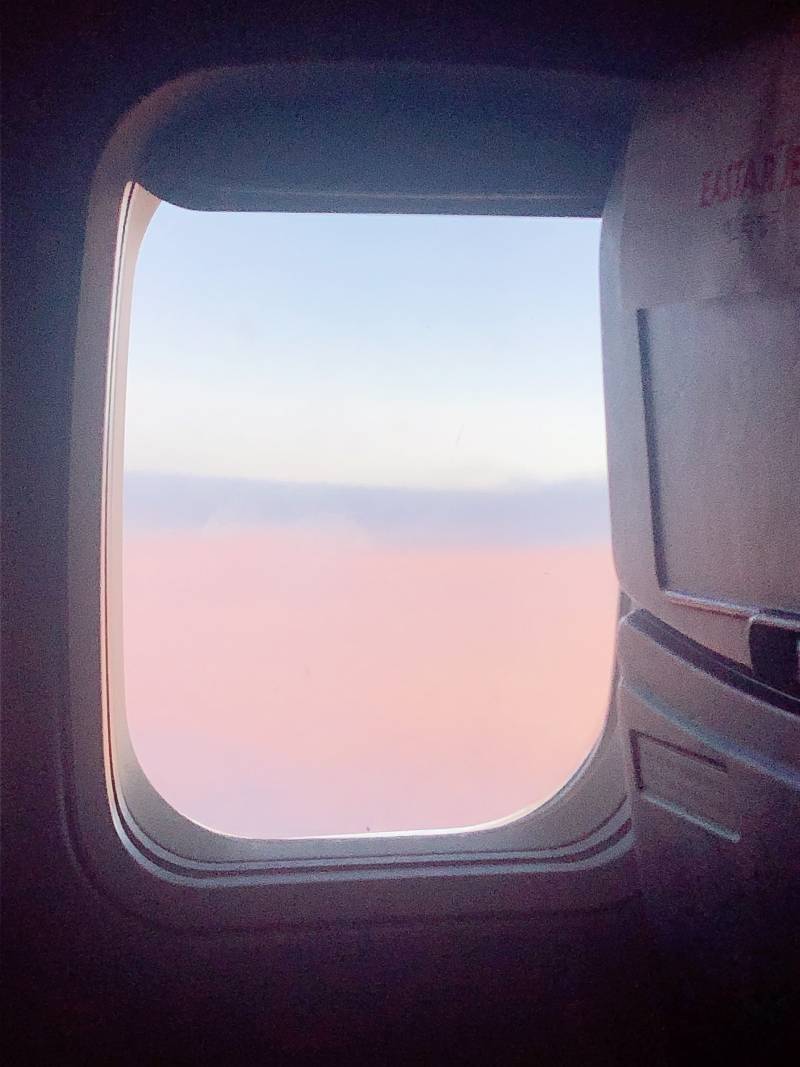 이것 봐 비행기에서 찍은 하늘인데 색 ..40 | 인스티즈
