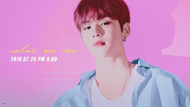 25일(목), 강다니엘 1st Mini Album ' Color On Me'발매 | 인스티즈