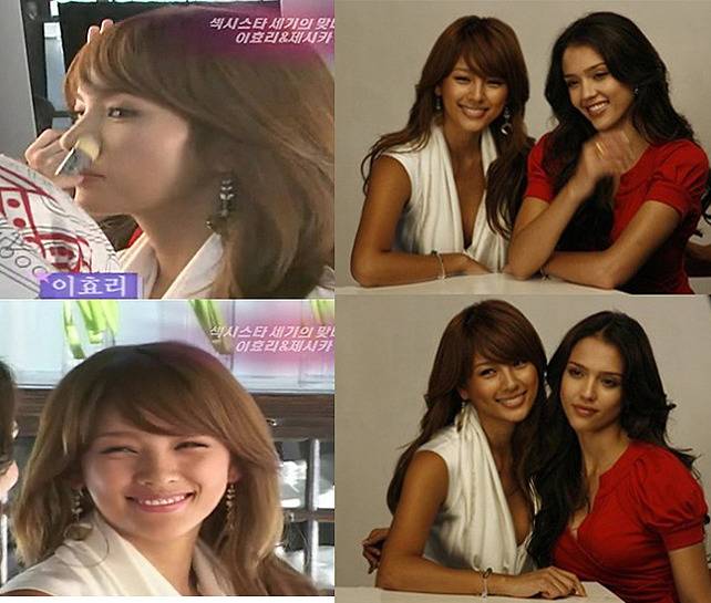 외국인들이 효리님 혼혈이냐고 물어봤다는데 진짜 코가 대박이다 | 인스티즈