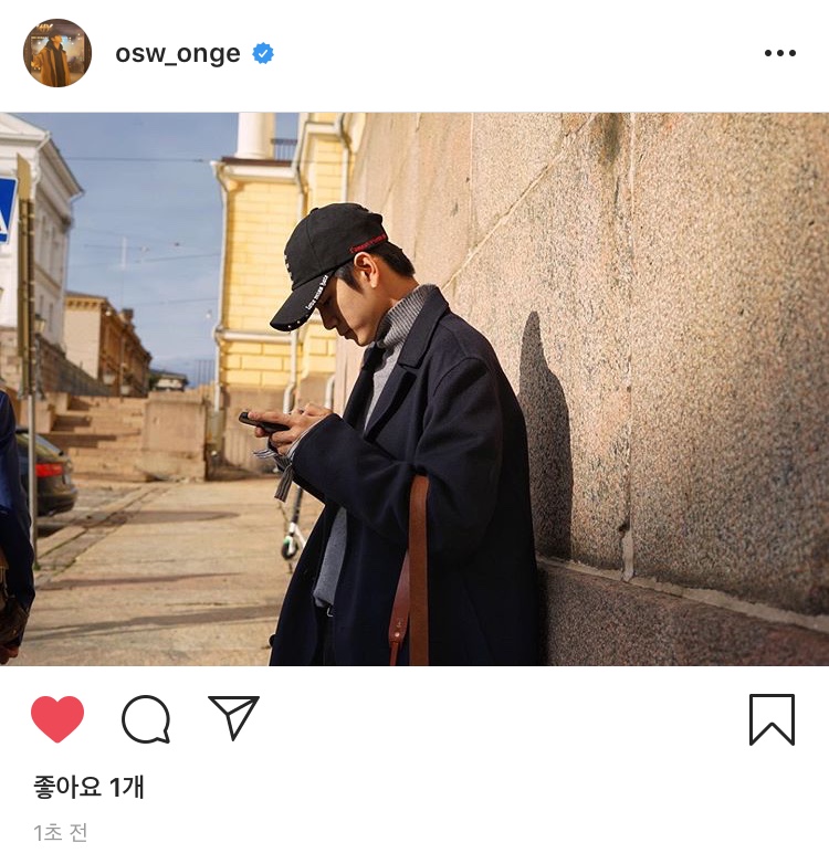 옹성우 인스타 좋아요 1등으로 눌렀닼ㅋㅋㅋㅋㅋㅋ | 인스티즈