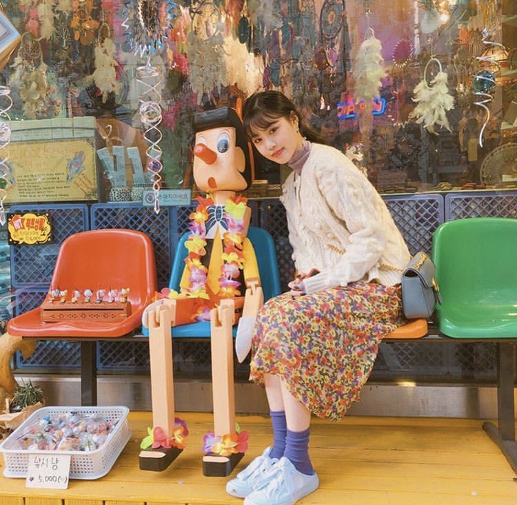 아이들 수진 마네킹 그대로 산 옷 입고 찍은 사진있는사람ㅠㅠㅠㅜㅜ!!! | 인스티즈