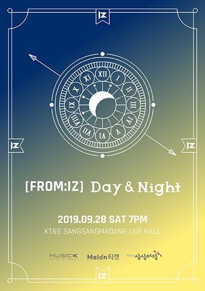 28일(토), 밴드 아이즈(IZ) 콘서트 [FROM:IZ] Day&Night in SEOUL | 인스티즈