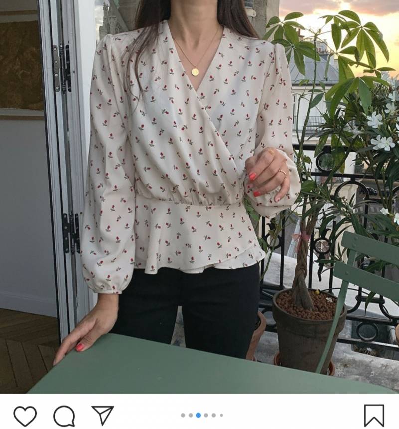 이거랑 비슷한 블라우스 정보 아는사람ㅠㅠㅠㅠㅠㅠ | 인스티즈