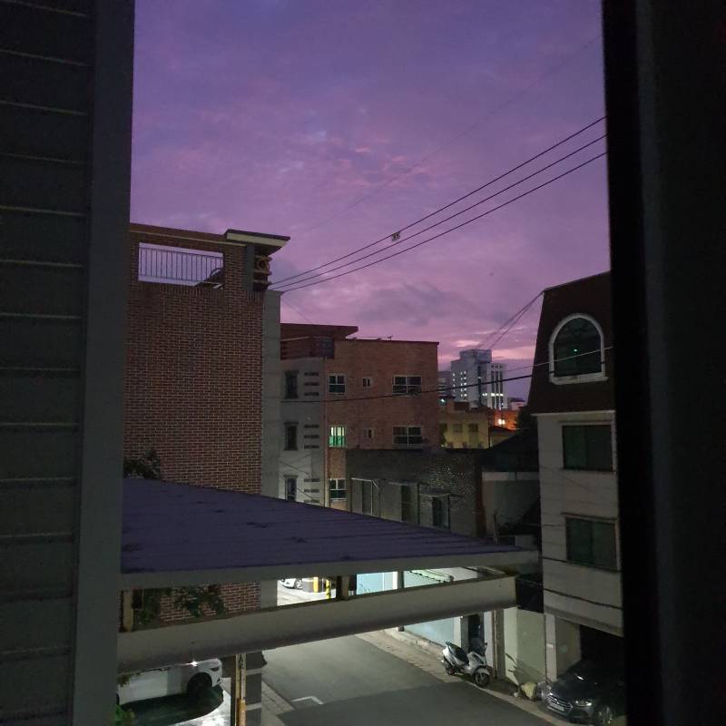 방금 찍은 새벽하늘40 | 인스티즈