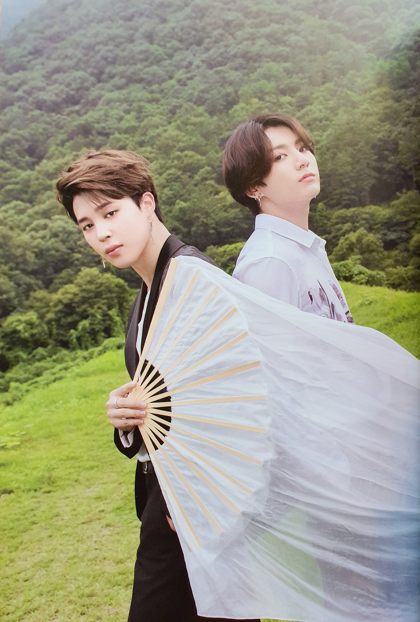 삐삐 썸패 지민 정국 부채컷 (ㅅㅍㅈㅇ) | 인스티즈