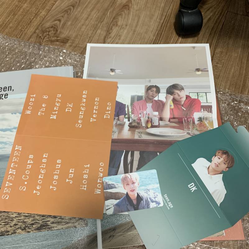 세븐틴) teen, age (박수)앨범 판매+포스터, 포토카드 있어요! | 인스티즈