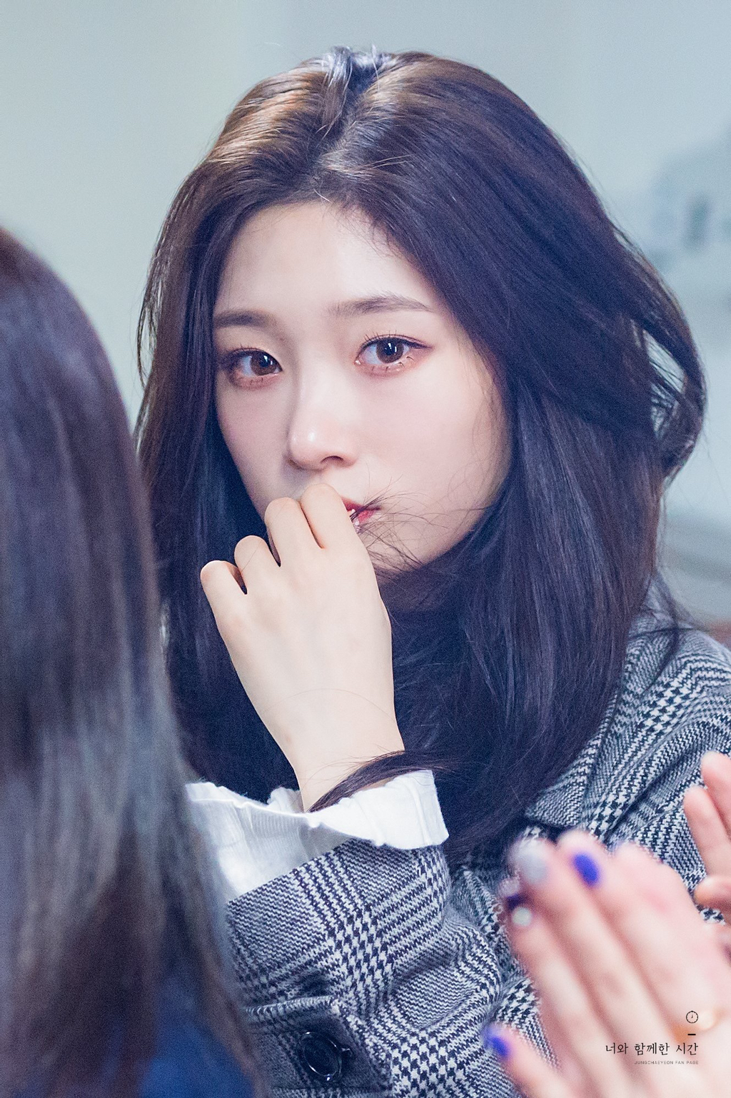 정채연이 에이핑크 luv 같은 노래하고 싶다고 했었는데 | 인스티즈