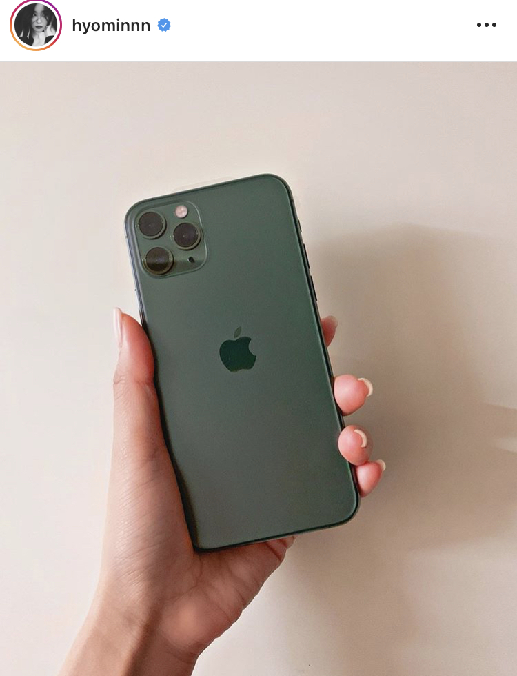 아이폰 11프로 예쁘다 생각 안해봤는데......... | 인스티즈
