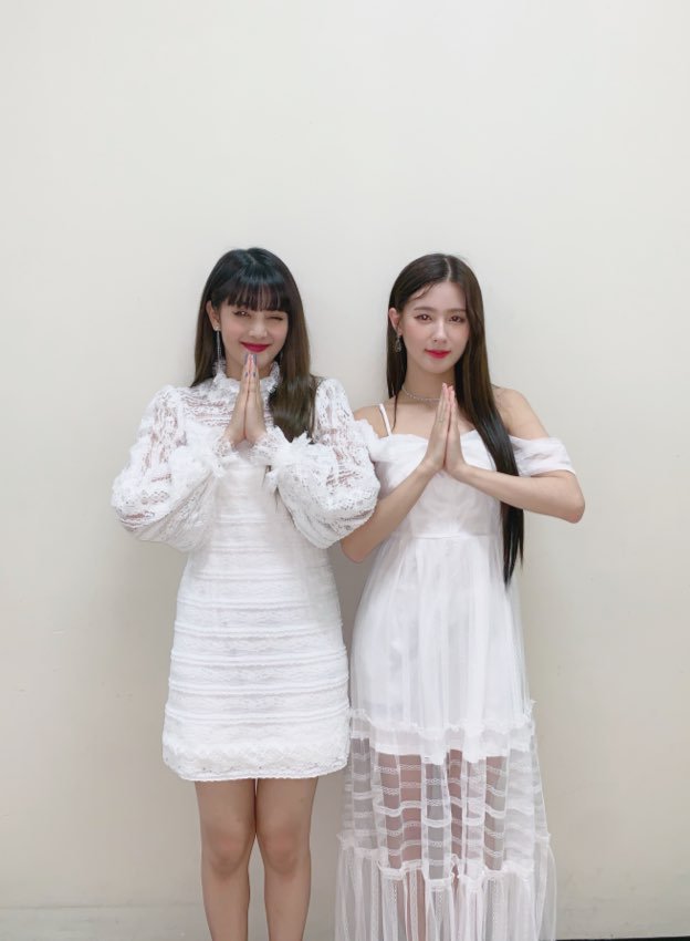 아이들 맏언니 라인겸 메보라인 미연 민니 투샷 | 인스티즈