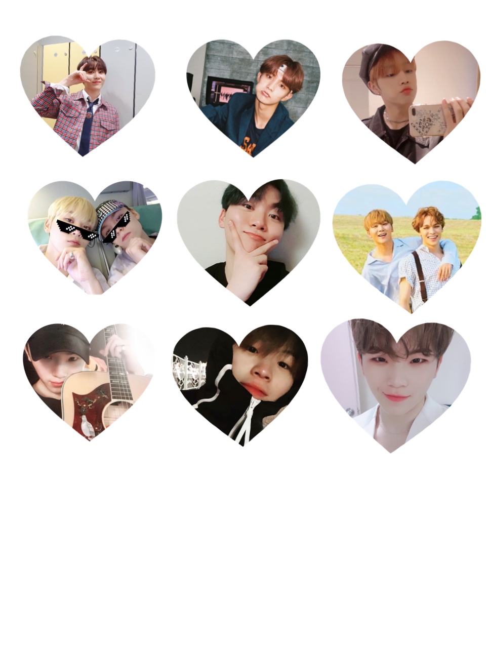 나 키링 만들고 싶어서 이것저것 .. 잘라보는 중인데 골라바 | 인스티즈