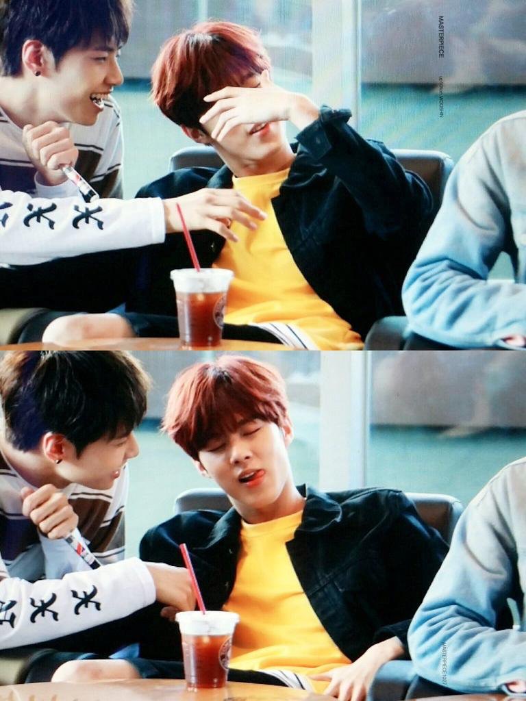 김우석 이날 너무 텐션 높운 와기 찐와기다 | 인스티즈