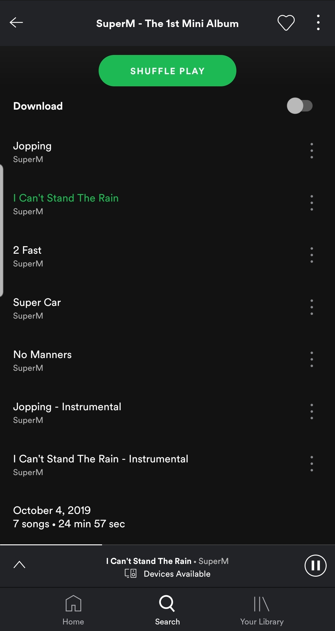 타팬 슈퍼엠분들 노래 나왔대서 들었는데 | 인스티즈