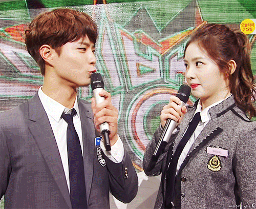 오랜만에 박보검 아이린 엠씨짤 보는데 뭔가 다르긴 다르다 | 인스티즈