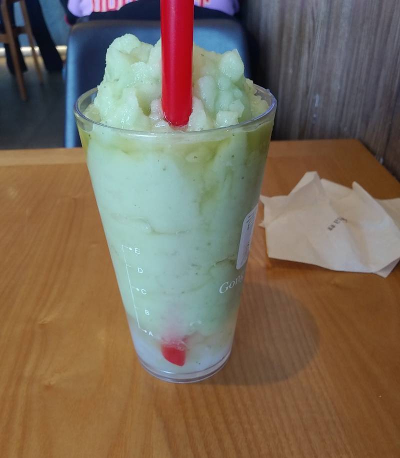 공차 청포도 스무디 너무 맛있어ㅠㅠ | 인스티즈