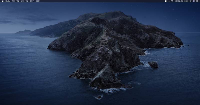 아이맥 업뎃했는데 바탕화면 뭔가 무서워 | 인스티즈