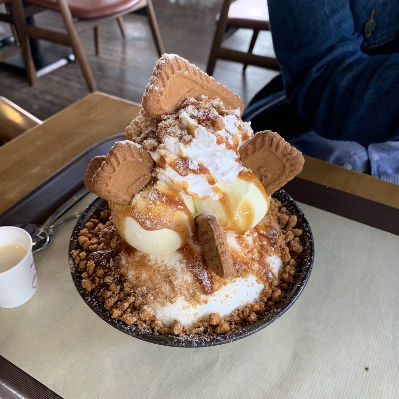 설빙 로투스 비스코프 먹었당🧡 - 인스티즈(instiz) 푸드/음식 카테고리