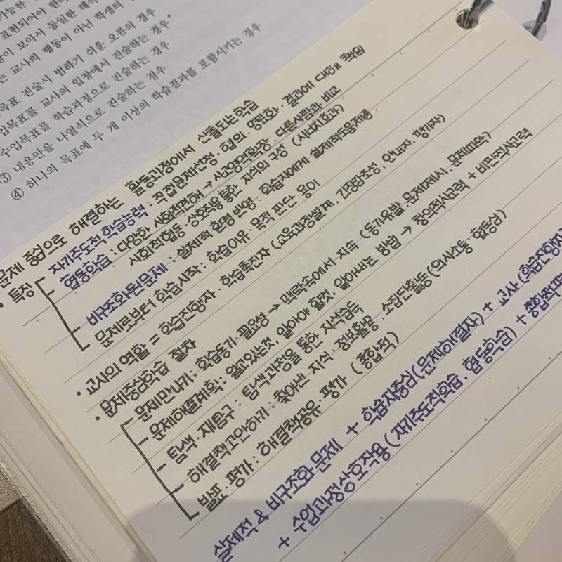 아니 나 키워드 카드에 요점 정리 하는데 | 인스티즈