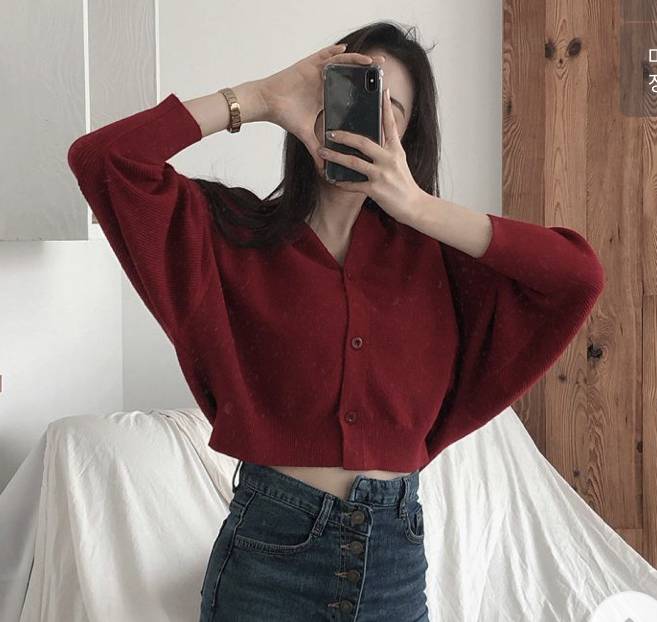 빨간색 니트 골라주고 가줘어어❤️❤️ | 인스티즈