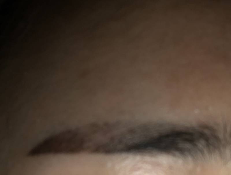 눈썹 문신하고 자다가 긁어버렸는데 | 인스티즈