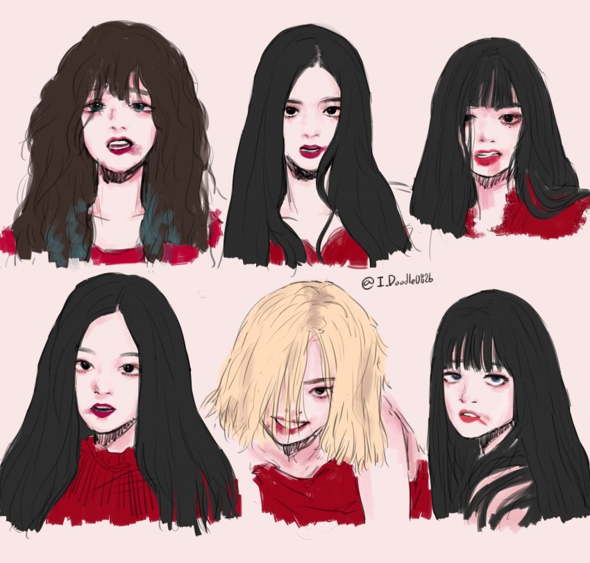 아이들 민니 싫다고말해 팬아트 및 움짤 모음 | 인스티즈