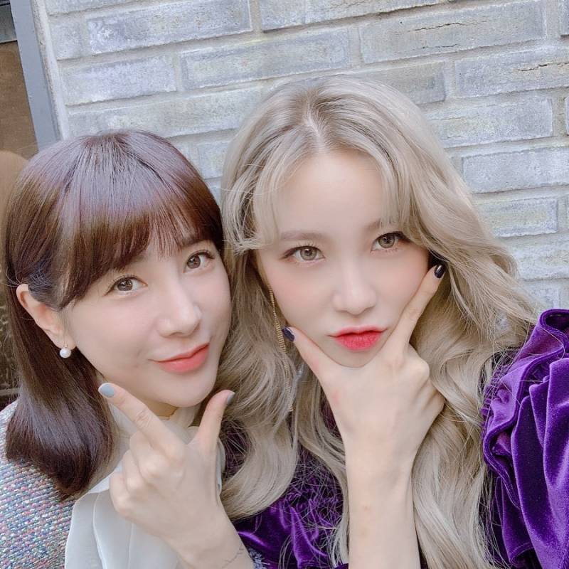 오늘자 서인영 전효성 셀카 투샷 | 인스티즈